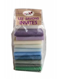 SAVON INVITE EN LOT DE 10 X 25GR SENTEURS MURE