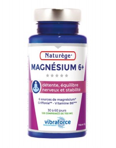 MAGNESIUM 6 + 120 GELULES