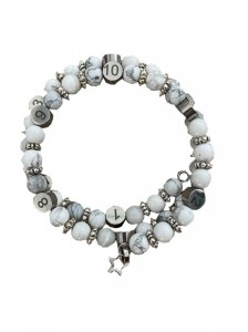 BRACELET D ALLAITEMENT HOWLITE MAGNESITE