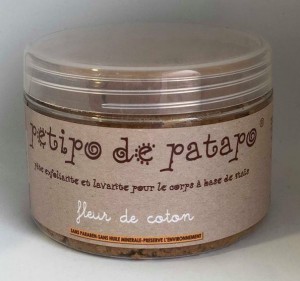PATE EXFOLIANTE 250GR PETIPO PATAPO FLEUR DE COTON