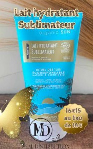 LAIT HYDRATANT SUBLIMATEUR BIO