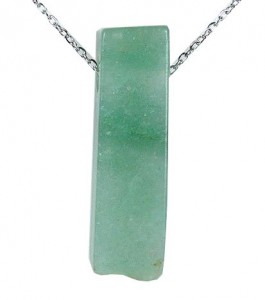 COLLIER PENDENTIF AVENTURINE