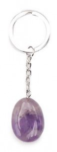 PORTE CLES AMETHYSTE BRESIL