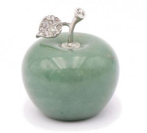 POMME AVENTURINE VERTE 45MM