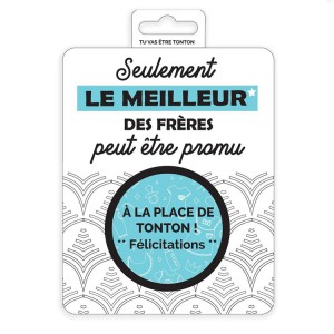 CARTE A GRATTER TU VAS ETRE TONTON !