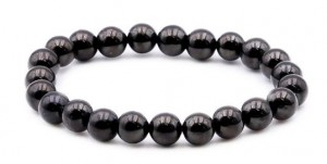 BRACELET JAIS A BOULE 8MM