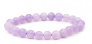 BRACELET BOULE 8MM AMETHYSTE LAVANDE A