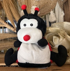 PELUCHE BOUILLOTTE COCCINELLE