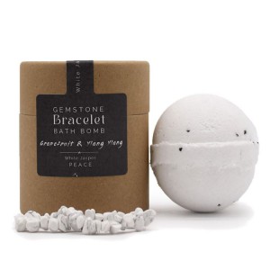 BOMBE DE BAIN JASPE BLANCHE