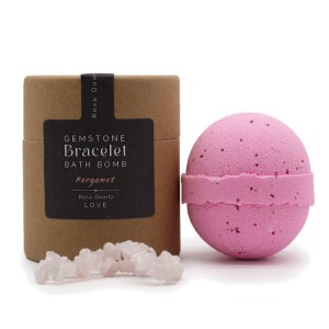 BOMBE DE BAIN QUARTZ ROSE