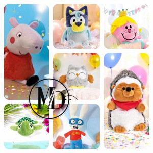 KIT 7 PELUCHES NOEL 2024