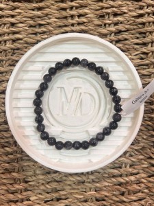 BRACELET GABBRO A+ BOULE 6MM