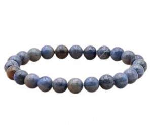 BRACELET DUMORTIERITE AA BOULE 8MM