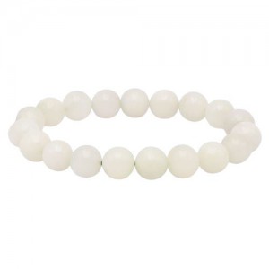 BRACELET JADE DE CHINE A BOULE  8MM