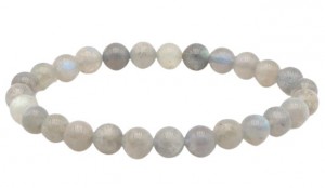 BRACELET  LABRADORITE A BOULE  8MM