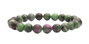 BRACELET ZOISITE AA BOULE 10MM