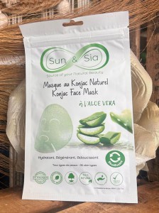 MASQUE VISAGE KONJAC A L'ALOE VERA