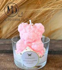 BOUGIE MINI VERRINE OURSON DOUDOU 70G