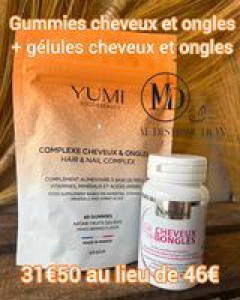 GUMMIES CHEVEUX ONGLES+ GELULES CHEVEUX ONGLES