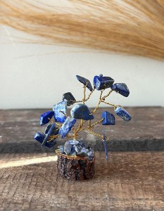 MINI ARBRE GEMMES BASE BOIS/SODALITE