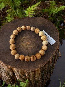 BRACELET PALO SANTO 10MM BOULE (A)