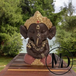 STATUE GANESH MEDITE