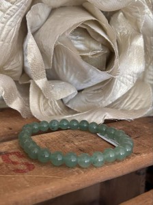 BRACELET AVENTURINE VERTE AB TAILLE 2 (8MM)