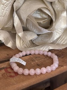 BRACELET QUARTZ ROSE MADAGASCAR A TAILLE 2 (8MM)