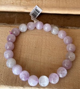 BRACELET KUNZITE MULTICOLORE MADAGASCAR (AA+)8.5MM