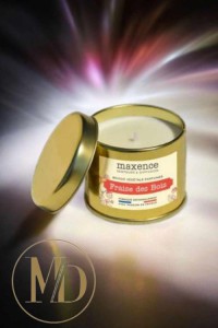BOUGIE 120G OR FRAISE DES BOIS
