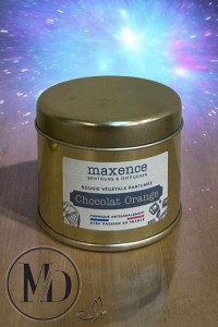 BOUGIE 120G OR CHOCOLAT ORANGE